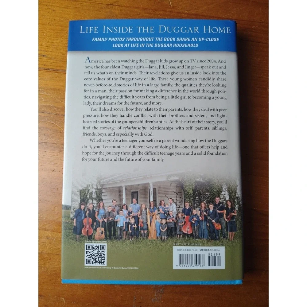 Growing Up Duggar - Hardcover By Duggar, Jill -‎ VERY GOOD